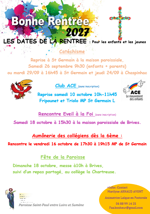 Bonne rentrée 2026-2027
